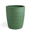 Pot rond en plastique coloris vert laguna Veca Tyle - Ø 80 cm