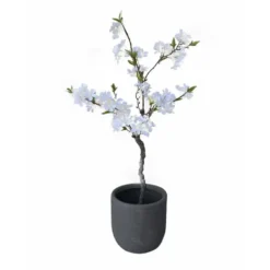 Pot rond Granit gris Ø 27 x 26 cm de 12 L