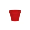 Pot Toscane Rouge rubis Ø.30 x H.26 cm