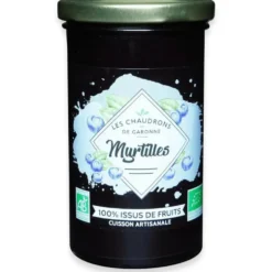 Préparation 100 % fruits bio myrtilles - 275 g