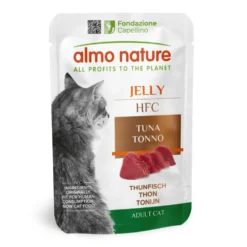 Pâtée pour chat HFC Jelly au thon Almo Nature - 55 g