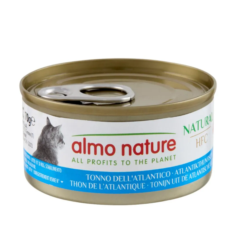 Pâtée pour chat HFC Natural au thon de l'Atlantique Almo Nature - 70 g