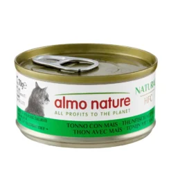 Pâtée pour chat HFC Natural au thon et maïs Almo Nature - 70 g