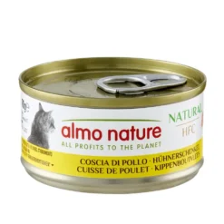 Pâtée pour chat HFC Natural à la cuisse de poulet Almo Nature - 70 g