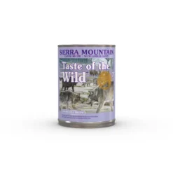 Pâtée pour chien adulte sans céréales agneau rôti Taste of the Wild Sierra Mountain - 390 g