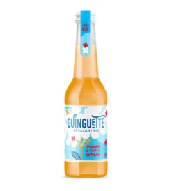 Pétillant La guingette pomme fleur de sureau bio Le Coq toqué - Bouteille 33 cl