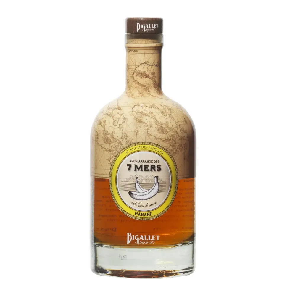 Punch au rhum banane Bigallet - 70 cl