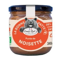 Purée de noisette bio Émile Noël La bonne patte - 340 g