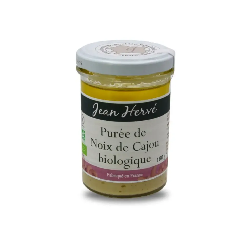 Purée de noix de cajou bio Jean Hervé - 180 g