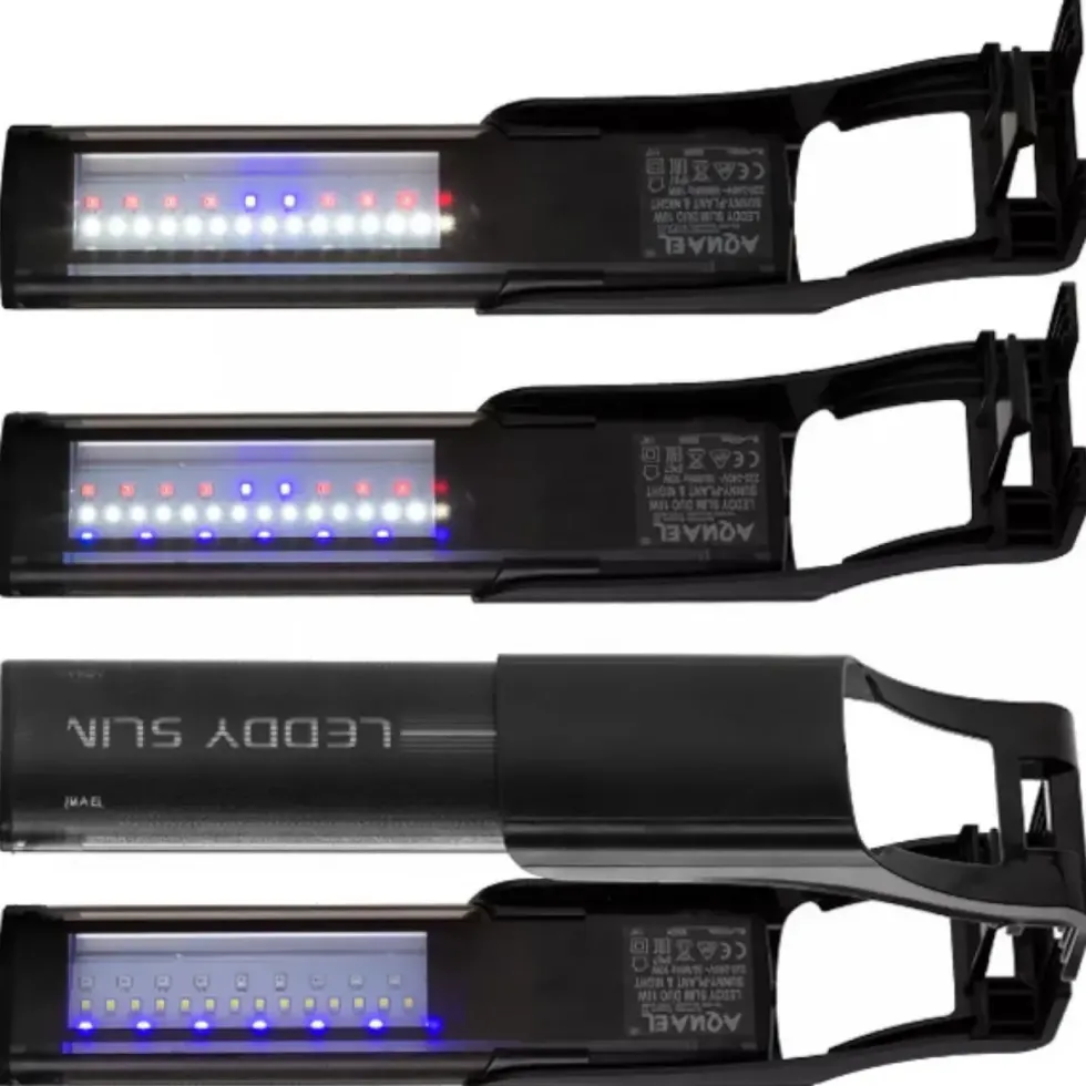 Rampe LED Leddy Slim Duo Sunny & Plant 2.0 Day & Night | Noir 10 W - AQUAEL