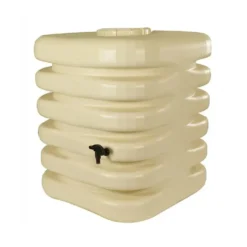 Récupérateur à eau cubique 1000 L beige