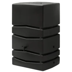 Récupérateur à eau mural coloris anthracite - 450 L