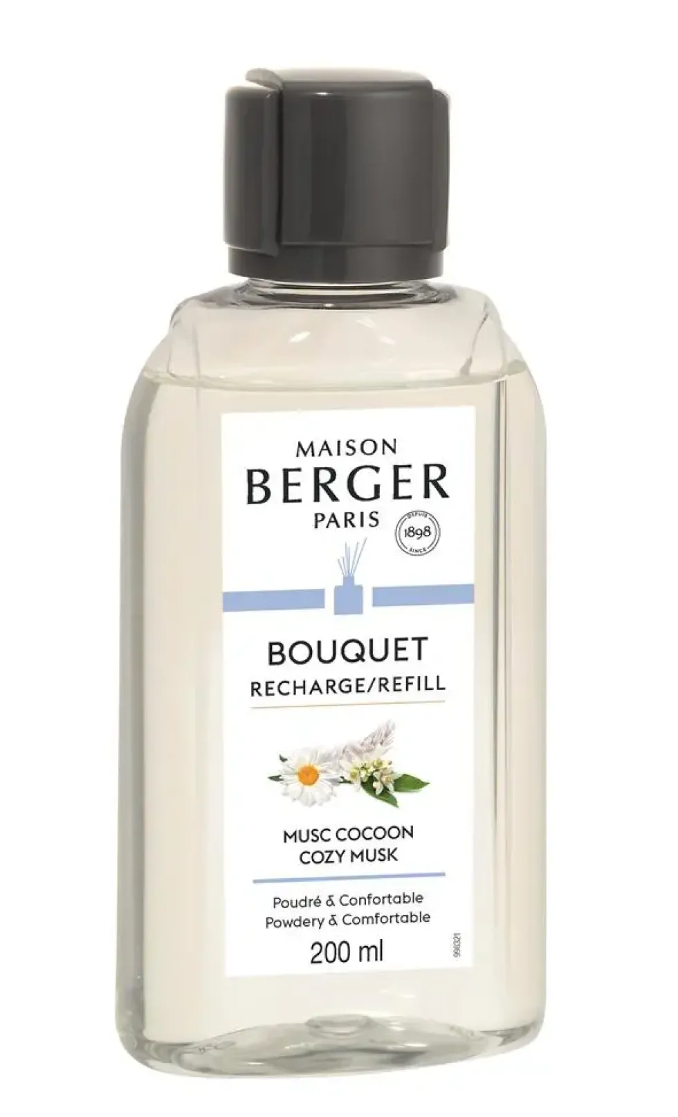 Recharge pour bouquet parfumé Maison Berger Musc cocoon - 200 ml