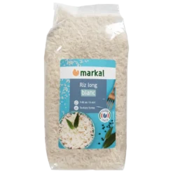 Riz long blanc bio Markal - 1 kg