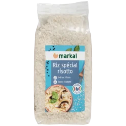 Riz long blanc spécial risotto bio en sachet de 500 g