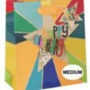 Sac cadeau multicolore taille medium Pictura 8