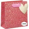Sac à cadeaux rouge grand modèle Pictura