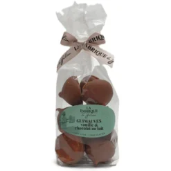 Sachet de guimauves à la vanille enrobées de chocolat au lait La Fabrique de Julien - 120 g