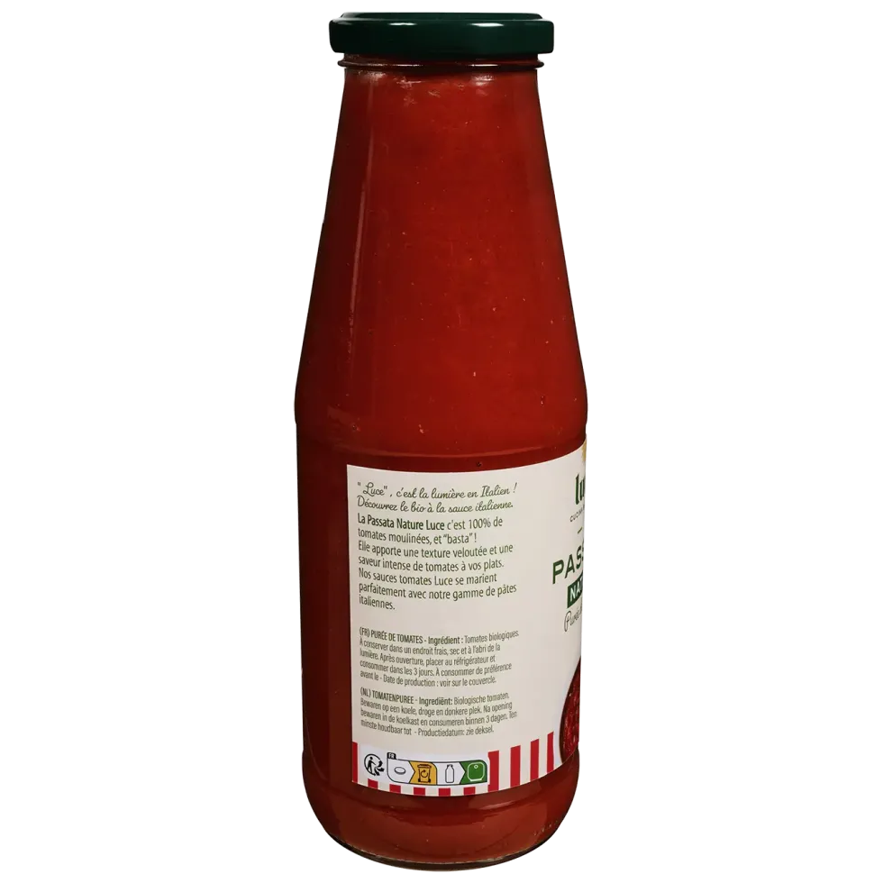 Sauce tomate Passata nature bio Luce - 680 g