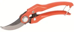 Sécateur de jardinier gaucher coloris orange 25 mm Bahco - 14,5 x 3 x 23 cm