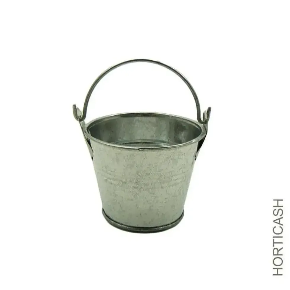 Seau zinc Ø6,5xH5,5 cm
