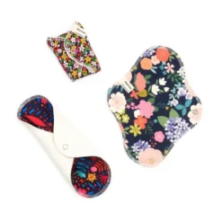 Serviette hygiénique jour en coton Bio lavable Alterosac- 22 x19 cm