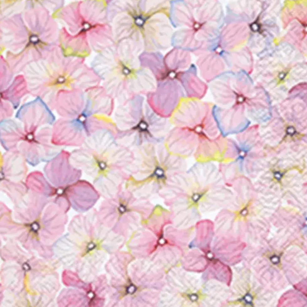Serviettes x20 3 plis 33x33 cm Small blossom