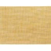 Set de table Winkler Panama coloris jaune curry - 45 x 33 cm