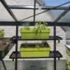 Set de 2 étagères en aluminium ACD - 86 x 15 cm