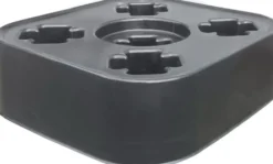 Socle pour récupérateur à eau cubique anthracite de 1000 L