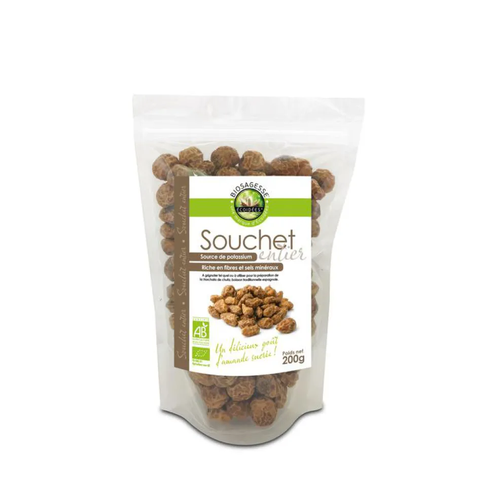 Souchet entier bio en sachet de 200 g
