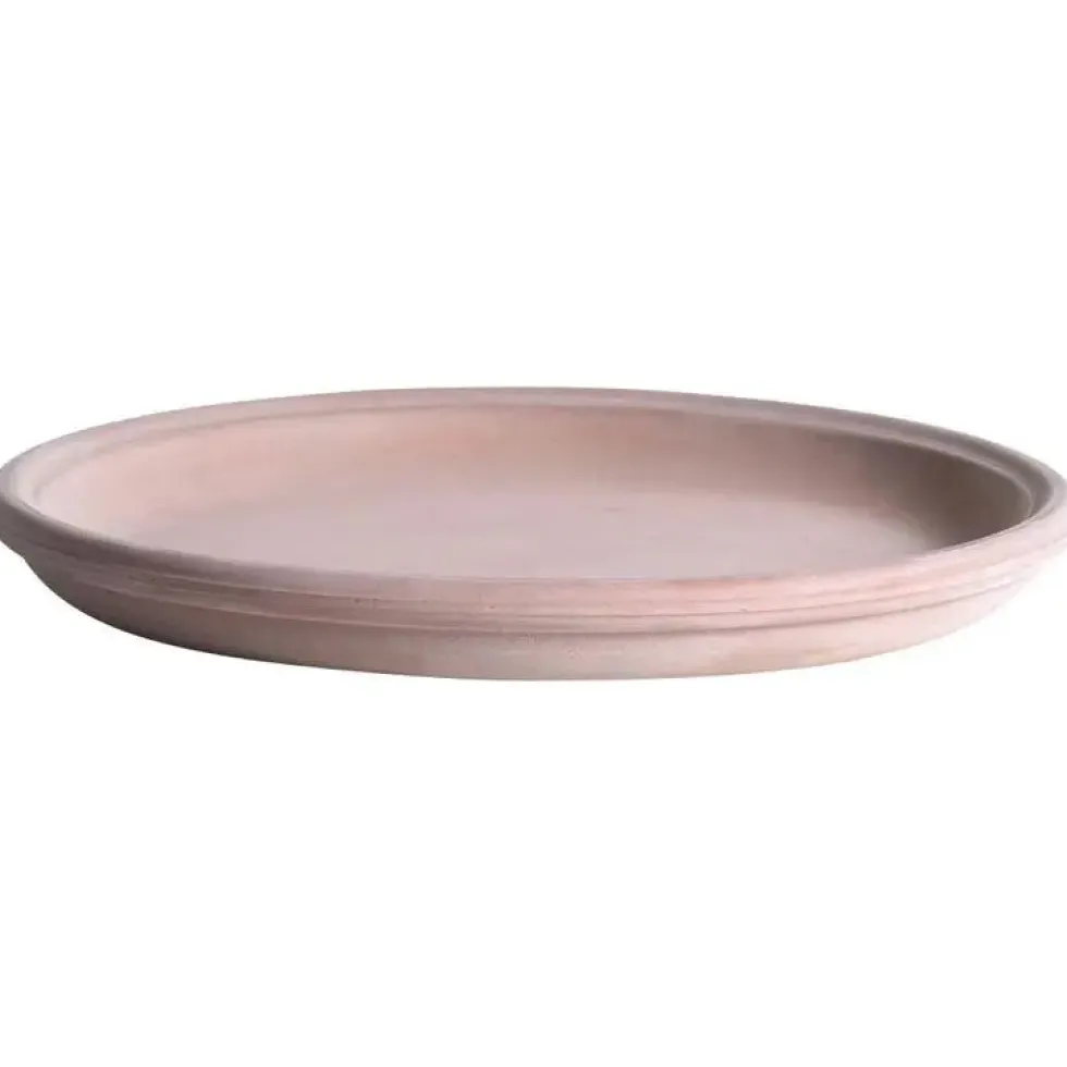Soucoupe assiette coloris terre claire - Ø 35 cm
