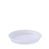 Soucoupe D14 cm pot provence Elho transparent