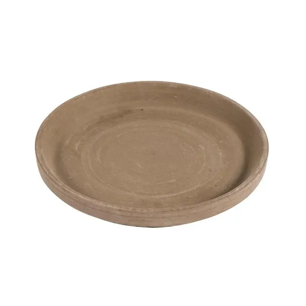 Soucoupe en terre cuite basalt Spang Xlu - Ø 9 cm