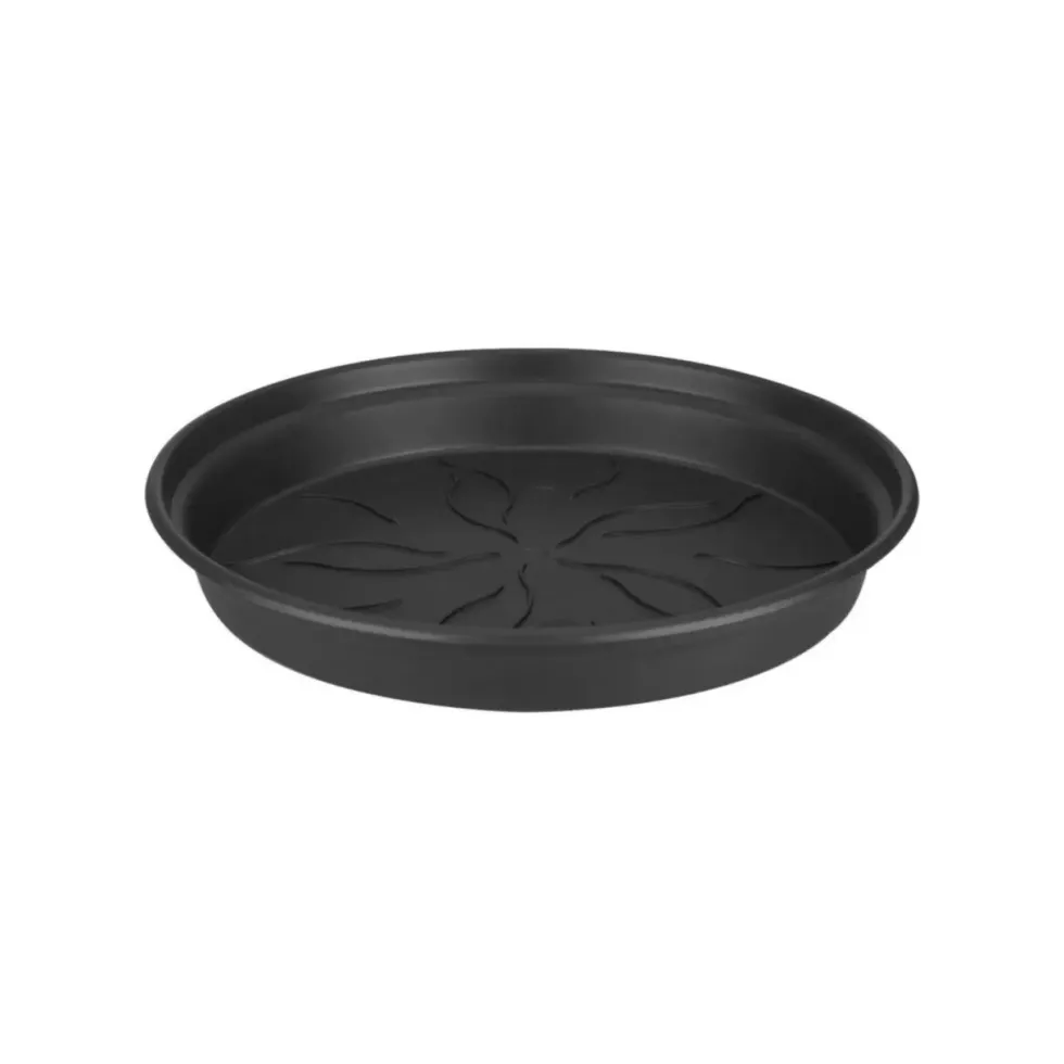 Soucoupe Green Basics 17 cm noire ELHO