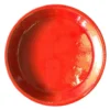 Soucoupe Les Poteries d'Albi coloris coquelicot - Ø 23 cm