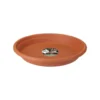 Soucoupe Ronde couleur terre cuite - Ø 27x4 cm