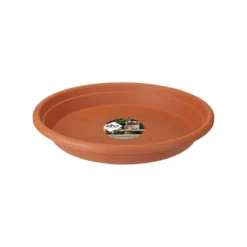 Soucoupe Ronde couleur terre cuite - Ø 27x4 cm
