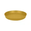 Soucoupe ronde en plastique recyclable jaune miel Elho Loft Urban - Ø 30,2 cm