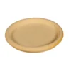 Soucoupe ronde sable D.20 x H1,7 cm