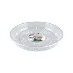 Soucoupe Uni ronde Elho transparente Ø 21 x H 3,1 cm