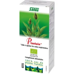 Suc de plantes fraîches bio Salus Plantain - 200 ml
