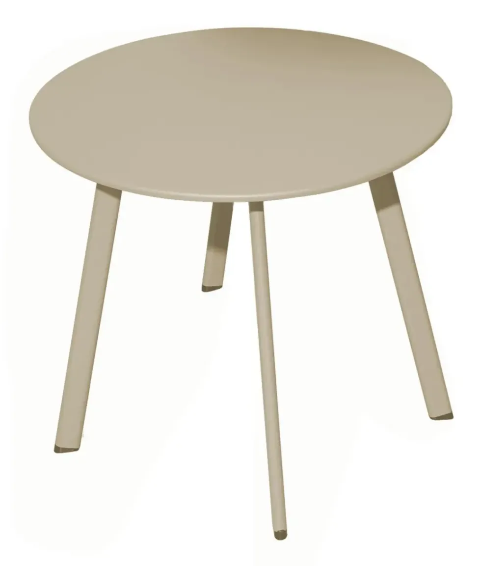 Table basse Massaî en acier - Ø 60 x 46 cm