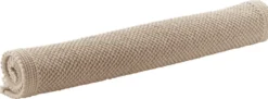 Tapis de bain coloris galet Vivaraise Etia - 54 x 64 cm
