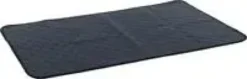 Tapis d’entrainement anthracite lavable pour chien Flamingo Patsy L - 85 x 51 cm