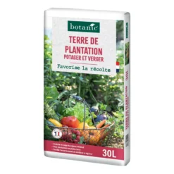 Terre de plantation potager et verger botanic® - 30 L
