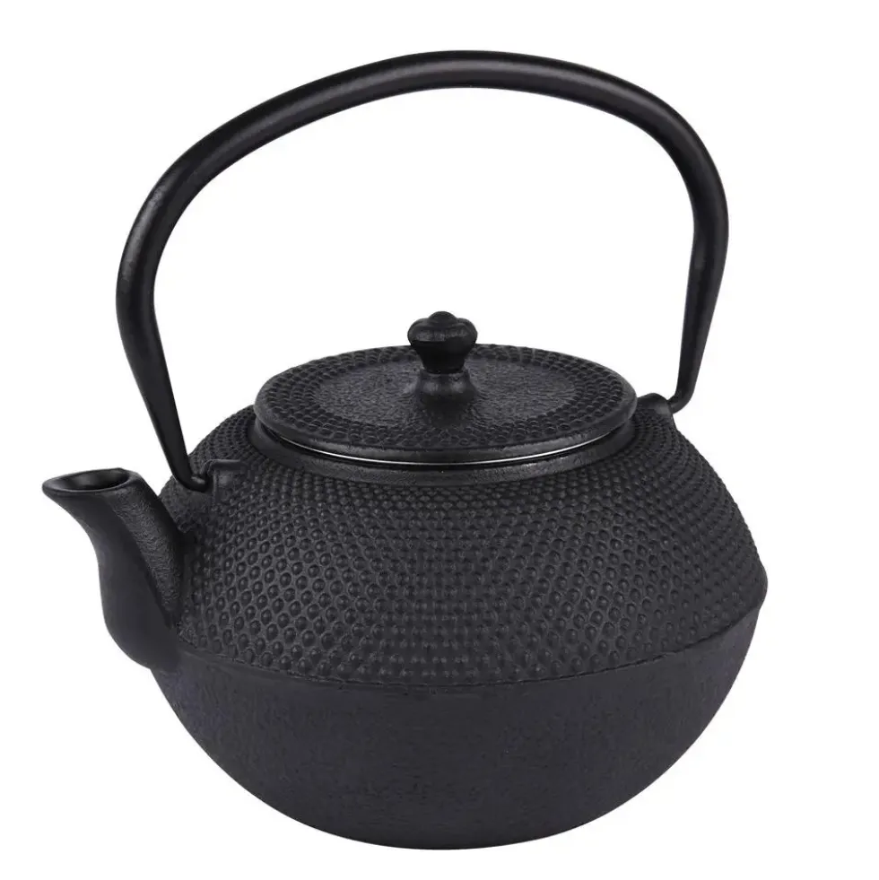 Théière en fonte noire avec filtre inox Asia - 1,2 L