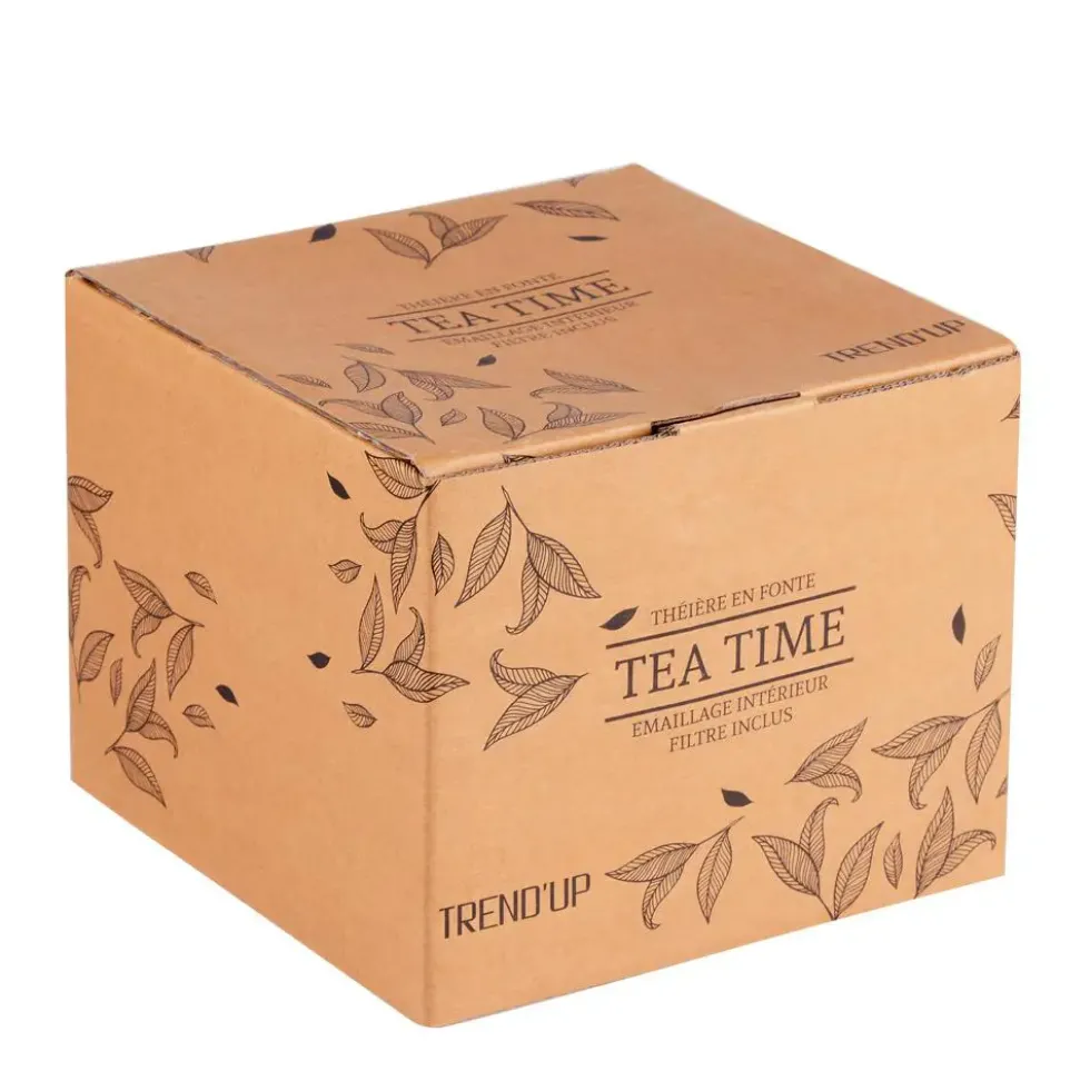 Théière en fonte noire avec filtre inox Asia - 1,2 L
