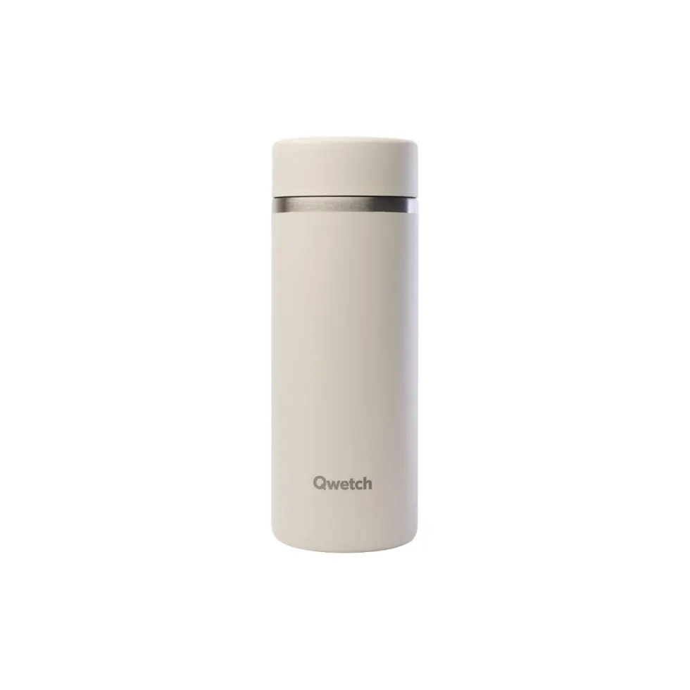 Théière isotherme en inox Qwetch Matt sable - 400 ml