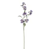Tige d’iris artificiel en plastique recyclé violet - 86 cm